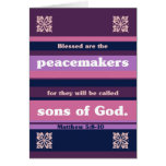 Blessed are the Peacemakers