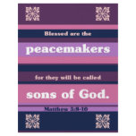 Blessed are the Peacemakers flyers