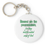Blessed Are The Peacemakers Keychain