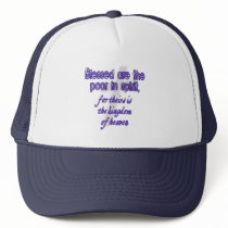 Blessed Are The Poor in Spirit Mesh Hats