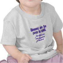 Blessed Are The Poor in Spirit T Shirt