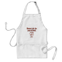 Blessed Are The Pure in Heart Aprons