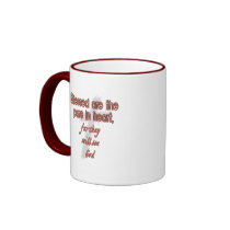 Blessed Are The Pure in Heart Coffee Mug