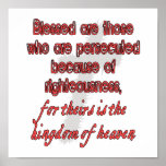 Blessed Are Those Who Are Persecuted Print
