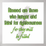 Blessed Are Those Who Hunger Print