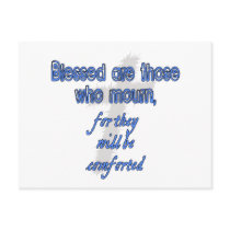 Blessed Are Those Who Mourn Postcards
