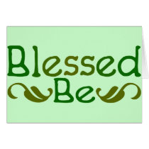 Blessed Be Card