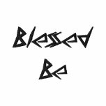 Blessed Be Embroidered Hooded Sweatshirt