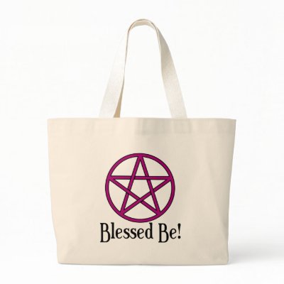 Blessed Be Pentagram Bags by WildWitch