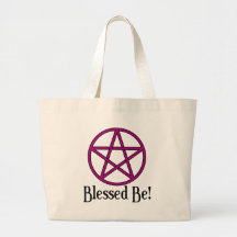 Blessed Be Pentagram Bags