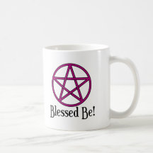 Blessed Be Pentagram Mug