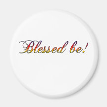 blessed be.png fridge magnet