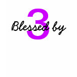 Blessed by 3 t-shirts