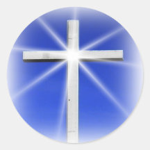 Blessed by God Sticker