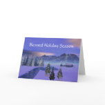 Blessed Holiday Season Greeting Card