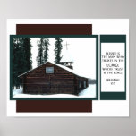 Blessed is the man who trusts in the Lord posters