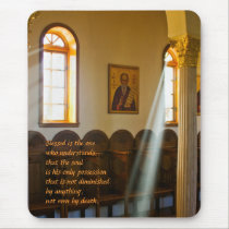 Blessed is the one mousepads