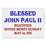 Blessed John Paul 2 Greeting Card