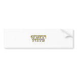 "Blessed Lammas" in Gold Theban Script Bumper Sticker