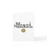 Blessed Samhain Greeting Cards