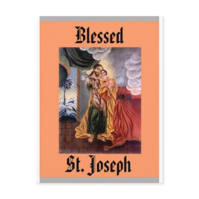 Blessed St. Joseph Post Cards by Deedles_Dee