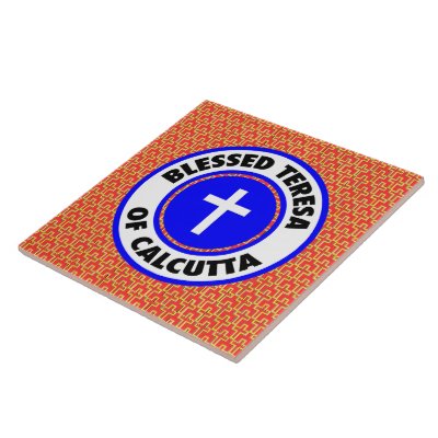 Blessed Teresa of Calcutta Ceramic Tiles by gopherus