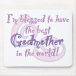 Blessed to have - Godmother Mouse Mats