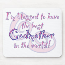Blessed to have - Godmother Mouse Mats