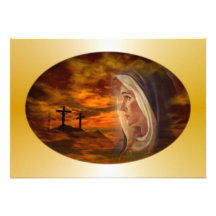 Blessed Virgin Mary Calvary Invitation