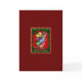 Blessed Yule Wicca Christmas Pentagram Greeting Cards
