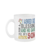 Blessing 5 SON Autism T-Shirts & Apparel Mug