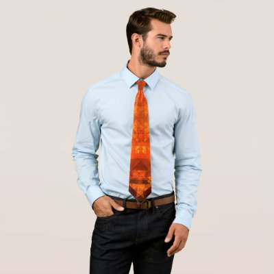 Blessing Abstract Art Tie by OniArts