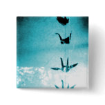 Blessing Cranes Pinback Buttons