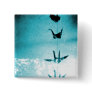 Blessing Cranes Pinback Buttons