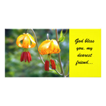 Blessing Photo Greeting Card