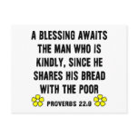 Blessing Proverbs 22:9