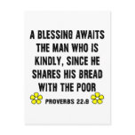 Blessing Proverbs 22:9