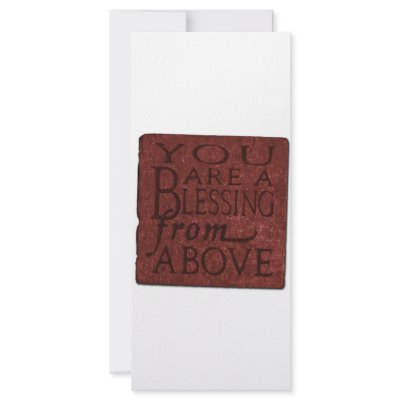 Blessing Personalized Rack Card by WeddingWorks