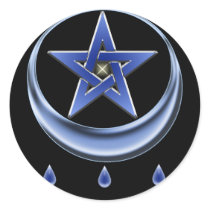Blessing Symbol & Pentagram Sticker