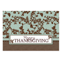 Blessings Aqua Gift Tag Business Card Template