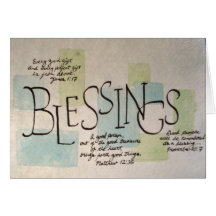 Blessings Card