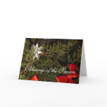 Blessings of the Season Greeting Card