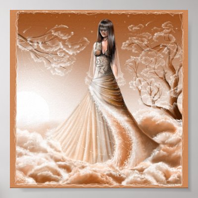 Blind Angel Print by NoodyN
