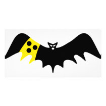 blind bat icon photo cards