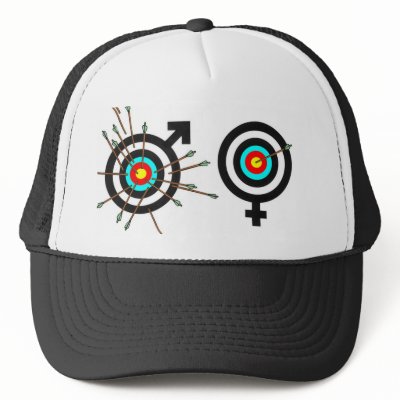 Blind Date Trucker Hats by gotohull