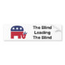Blind Leading Blind Sticker