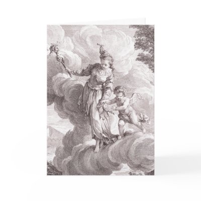 Blind Love Led by Folly - Love is Blind Card by AntiqueImages