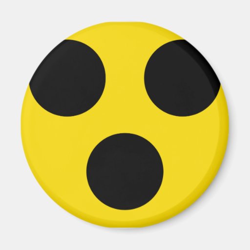 blind sign fridge magnet