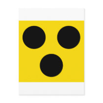 blind sign post card