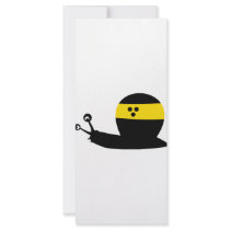 blind snail icon full color rack card